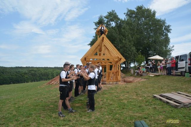 Aufbau der Kapelle 4